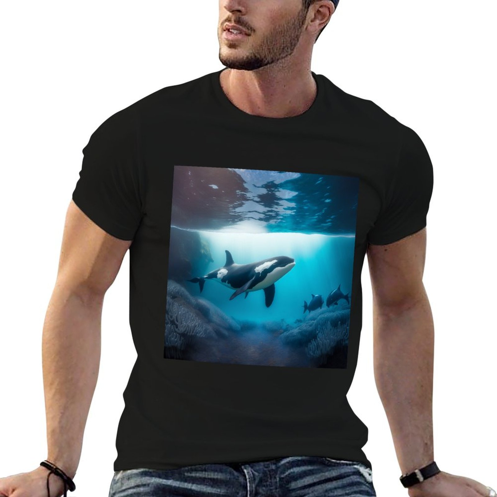 Undershirt Crew Neck - アンダーシーオルカ Tシャツ ミニマリストプレーンクルーネックTシャツ