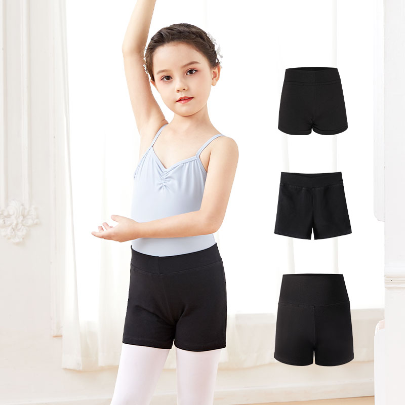 Boxer Brief Pack Cotton - 女の子用ダンスショーツ バレエパンツ 女の子用ダンス安全パンツ 下着 ブリーフ キッズボクサーショートパンツ