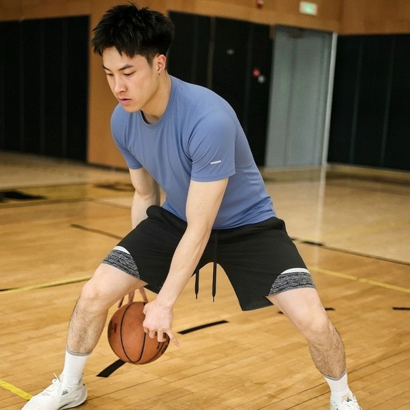 フィットネススーツ アスレチック Oネック スリムフィットT - Compression Shorts Athletes のレビューと価格