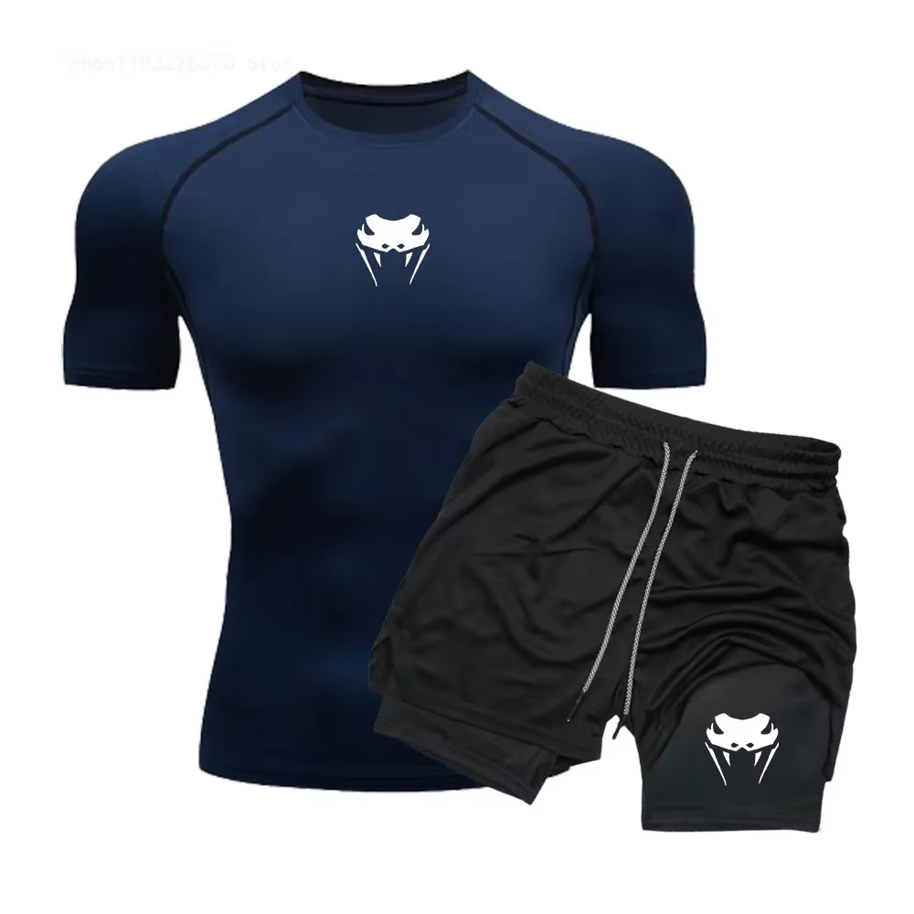 メンズコンプレッションアスレチックフィットネスウェア - 速 - Compression Shorts Athletes のレビューと価格