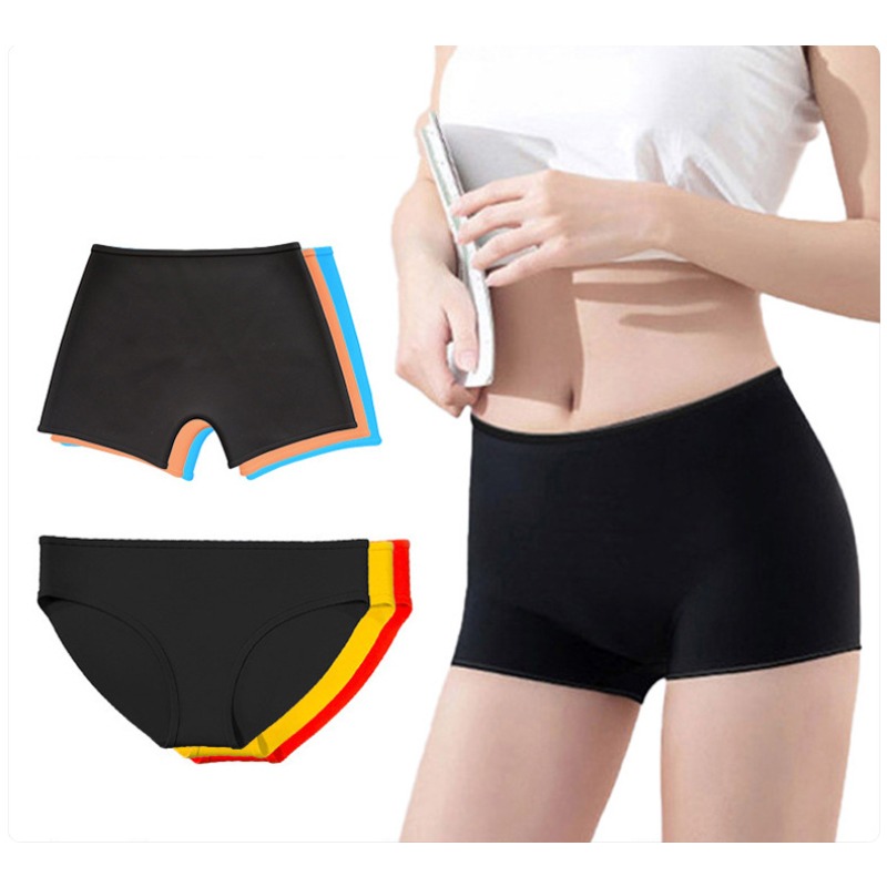 シリコーン水泳パンツ男性女性シームレスボクサーブリーフ三角形 - Quick Dry Underwear のレビューと価格