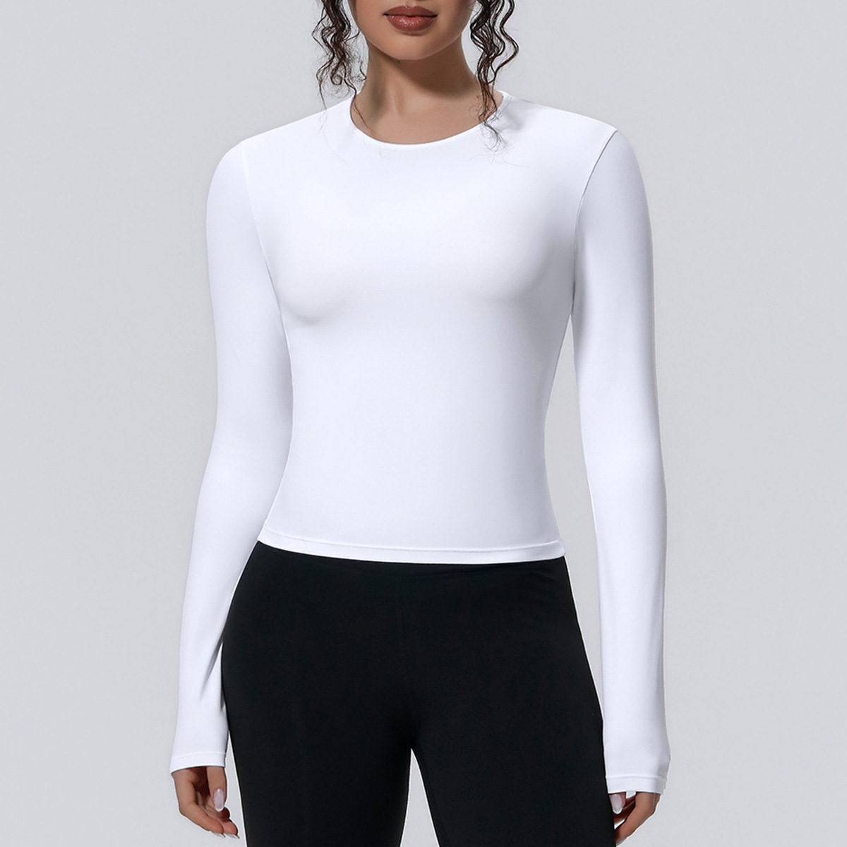女性のタイトフィットスポーツ Tシャツ速乾性クロップトップス - T Shirt Tight Fit のレビューと価格