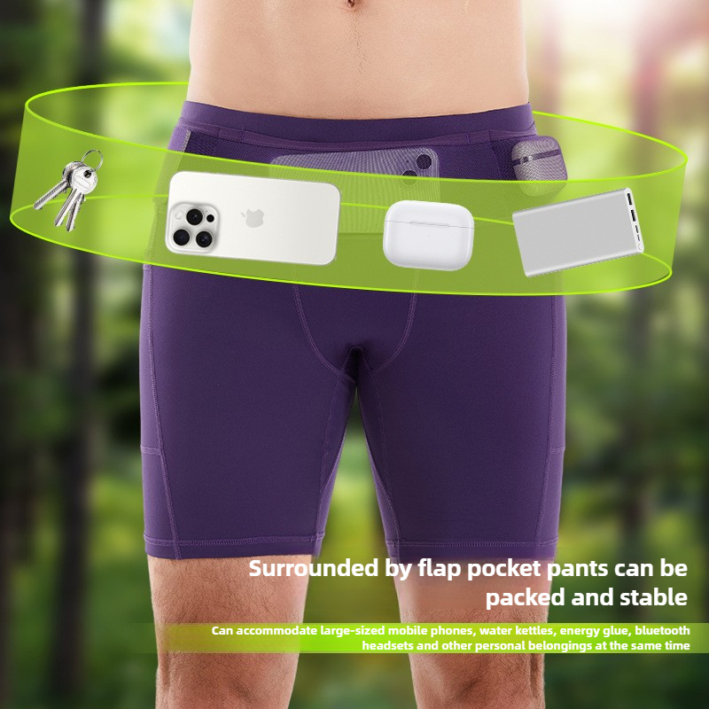 コンプレッション ランニング ショーツ クォーター丈 速乾性 - Compression Shorts Athletes のレビューと価格
