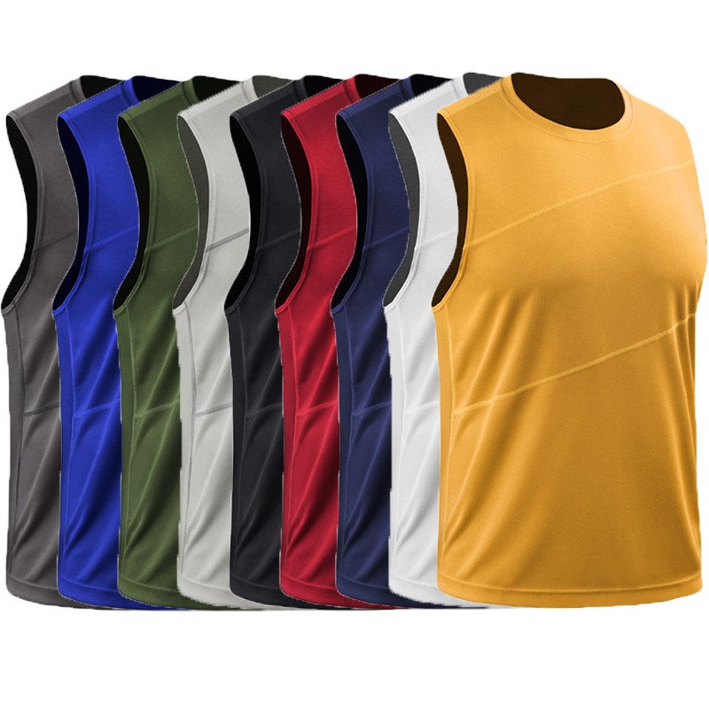 男性と女性のためのノースリーブのランニングシャツ,タイトなジ - T Shirt Tight Fit のレビューと価格