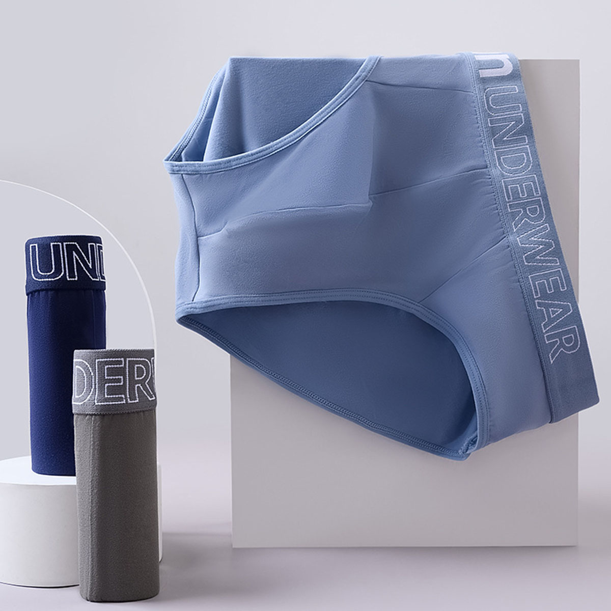 3 ピース/ロットメンズレターブリーフ下着快適なパンティーシ - Multi Pack Underwear のレビューと価格