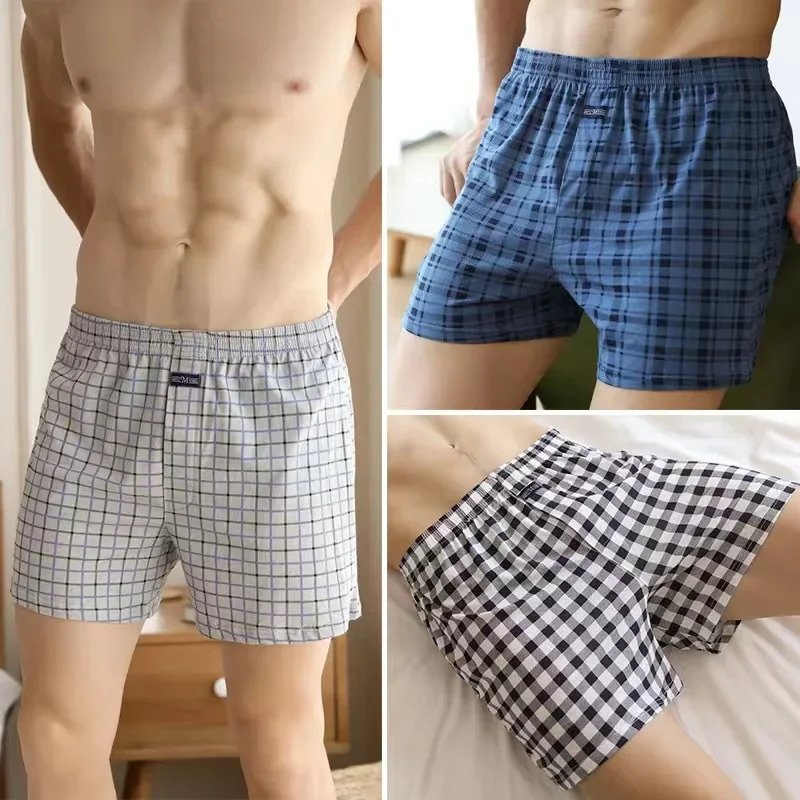 男性のボクサー夏のショーツ綿アロパンツメンズ下着フラットパン - Boxer Brief Pack Cotton のレビューと価格