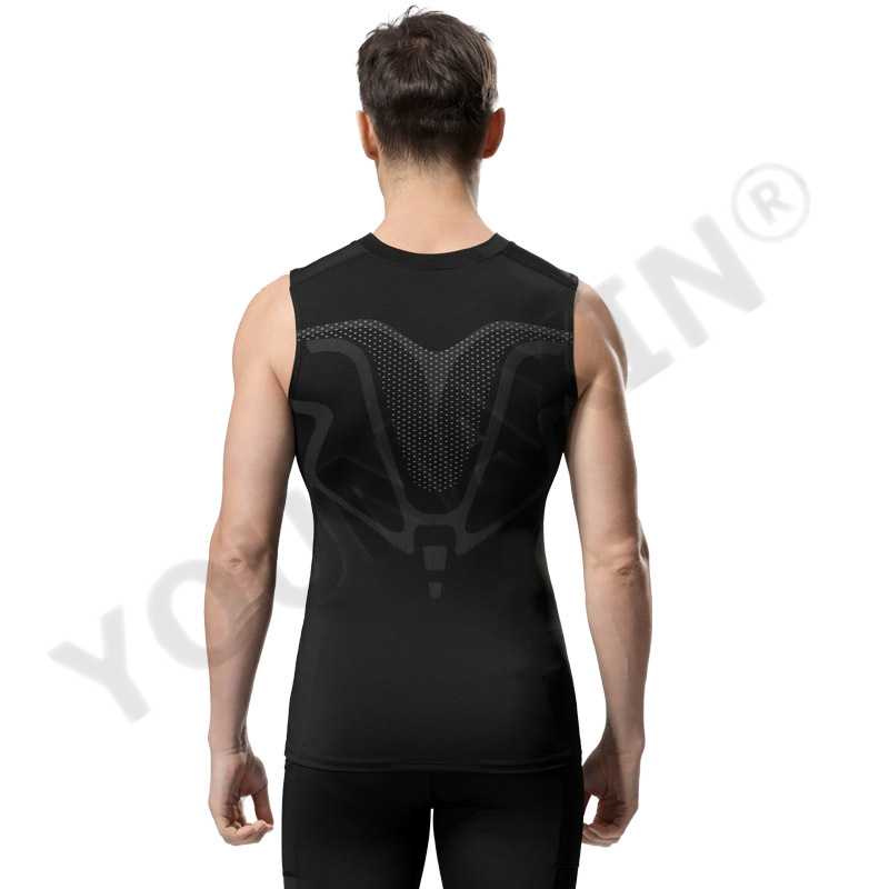 3 枚セット メンズ ノースリーブ Tシャツ ベースレイヤー - T Shirt Tight Fit のレビューと価格