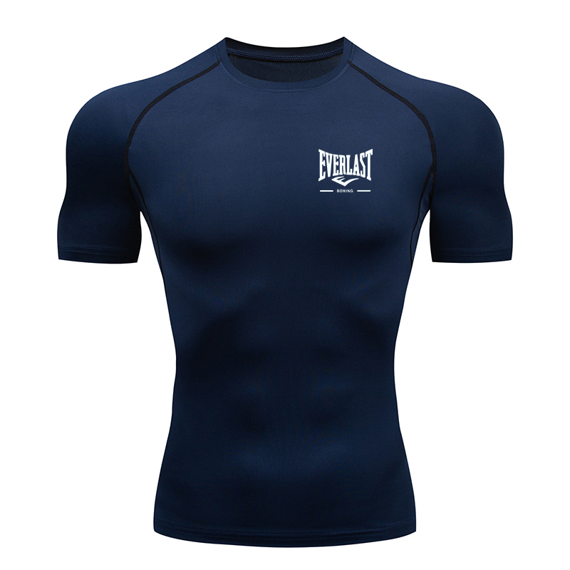 2026年新作メンズランニングタイトTシャツ半袖ジムスポーツ - T Shirt Tight Fit のレビューと価格