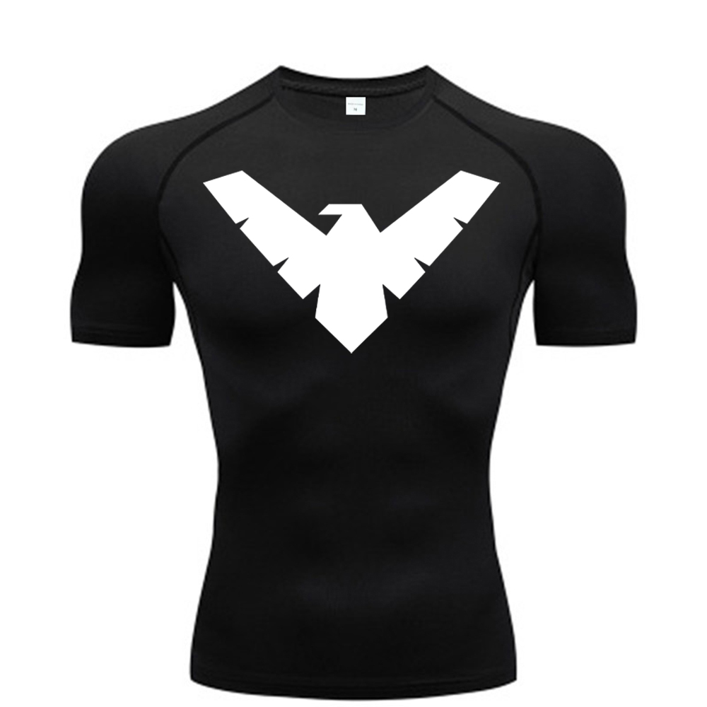 夏半袖タイトフィットシャツメンズスポーツトップランニング T - T Shirt Tight Fit のレビューと価格